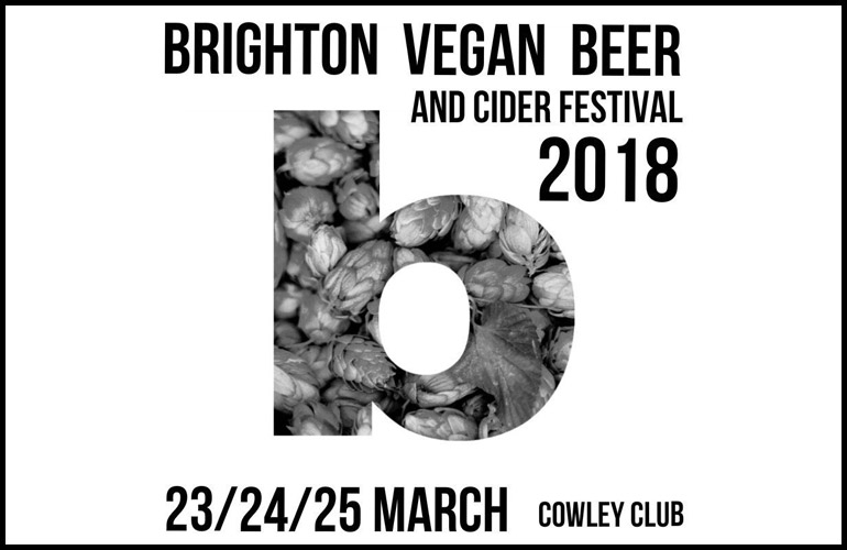 Brighton Vegan Beer and Cider Festival 2018